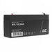 EAN 5903317223948 - Green Cell AGM14 batería para sistema ups Sealed Lead Acid (VRLA) 6 V 3,2 Ah imagen 1