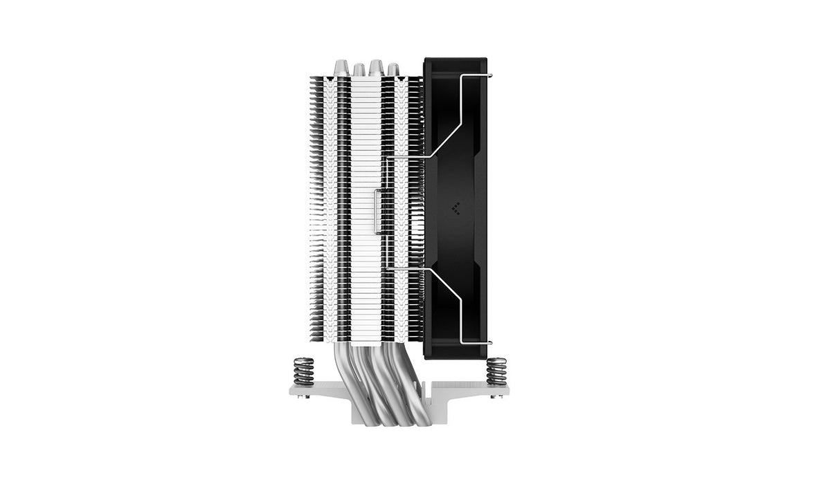 EAN 6933412727583 - DeepCool AG400 Procesador Refrigerador de aire 12 cm Negro, Acero imagen 2