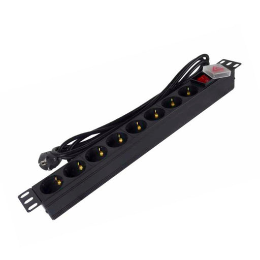 EAN 5605922051229 - Phasak BNS 1520 limitador de tensión Negro 8 salidas AC 250 V 2 m imagen 1