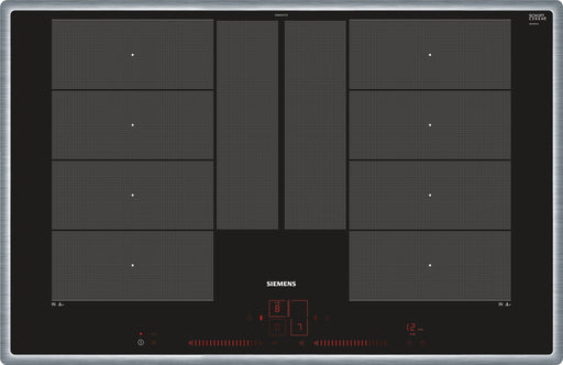 EAN 4242003716984 - Siemens EX845LYC1E hobs Negro, Acero inoxidable Integrado Con placa de inducción 4 zona(s) imagen 1