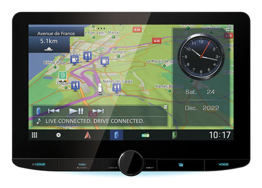 EAN 19048234827 - Kenwood Electronics DNR992RVS navegador De mano 25,6 cm (10.1") LED Pantalla táctil 3,25 kg Negro imagen 1