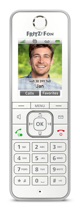 EAN 4023125028755 - Fon C6 International Teléfono DECT Identificador de llamadas Blanco imagen 3