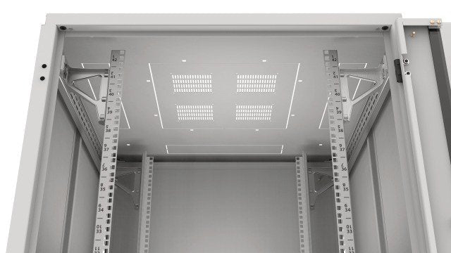 Efb 19" Armario De Red Pro 24he, 600x800 Mm, Ral7035