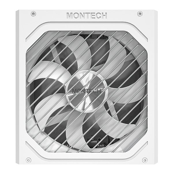 Montech Titan Pla 750w - 80 Plus & Cybenetics Platinum, Modular, Pcie 5.1 - 750 Watt, Weiss