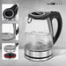 EAN 4006160639353 - Clatronic WKS 3744 G tetera eléctrica 1,7 L 2200 W Negro, Gris, Acero inoxidable, Transparente imagen 3