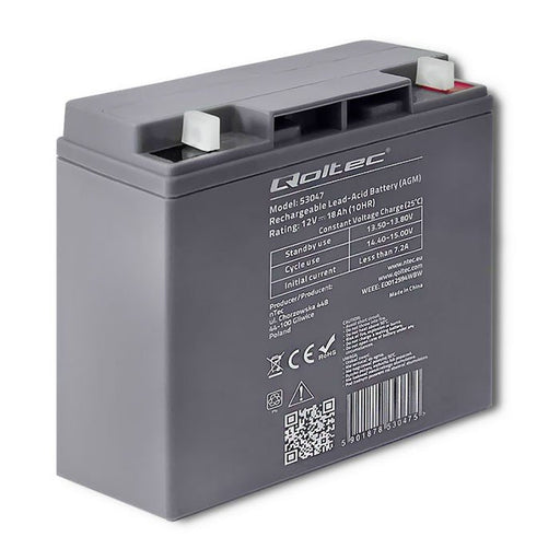 EAN 5901878530475 - Qoltec 53047 cargador y batería cargable imagen 1