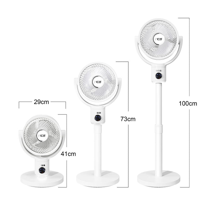 EAN 8681949017162 - Inca IAF-01B ventilador Blanco imagen 2
