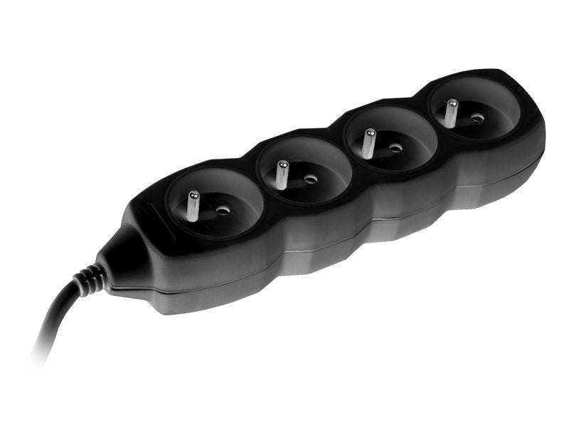 EAN 5907512853306 - Tracer TRALIS44615 base múltiple 3 m 4 salidas AC Interior Negro imagen 1