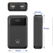 EAN 8052101434309 - Ewent EW1164 batería externa Polímero de litio 20000 mAh Negro imagen 2