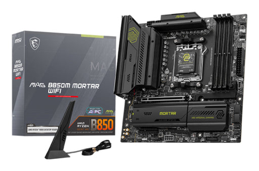 EAN 4711377321150 - MSI MAG B850M MORTAR WIFI placa base AMD B850 Zócalo AM5 micro ATX imagen 1