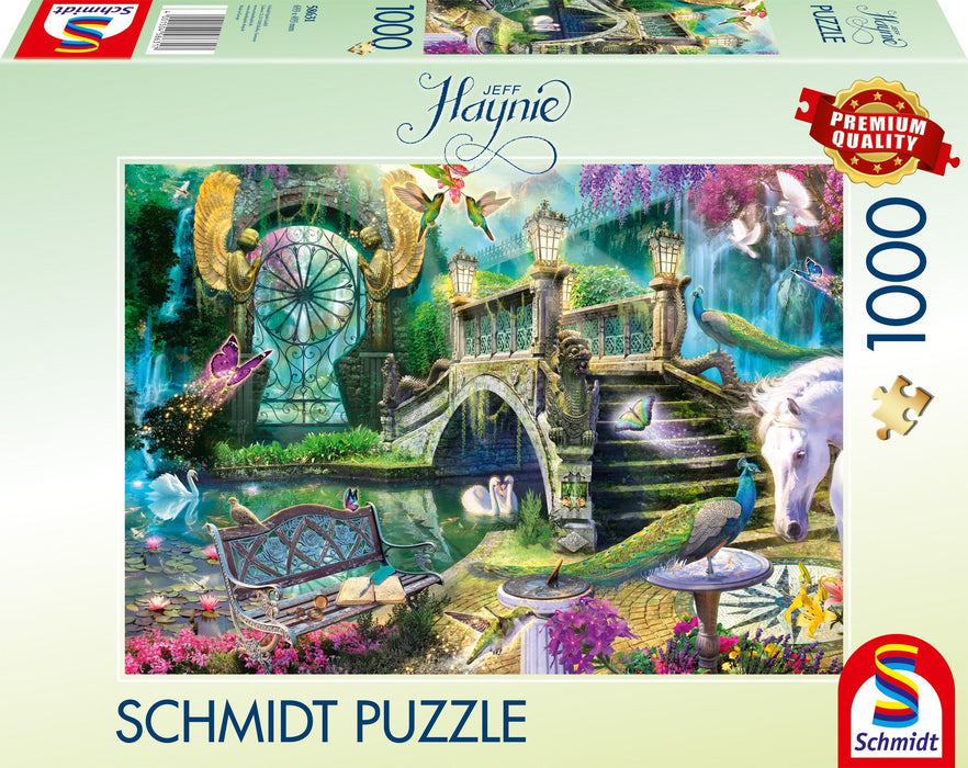 Schmidt Spiele Jeff Haynie: El Jardín Secreto, Rompecabezas De 1000 Piezas 58631