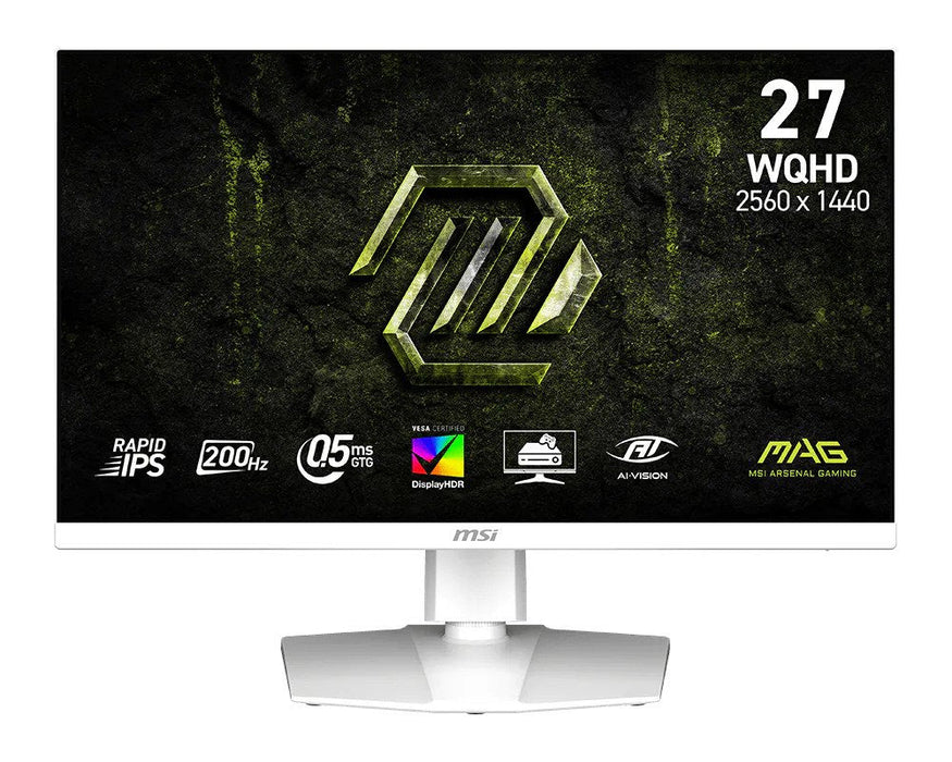 Monitor 27"(68.6cm)Tft Msi Mag 274qrfwde E20 White Gaming Flat Retail