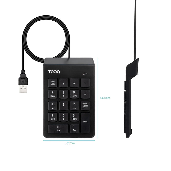 Teclado Numérico Tooq Tqk-2001-B