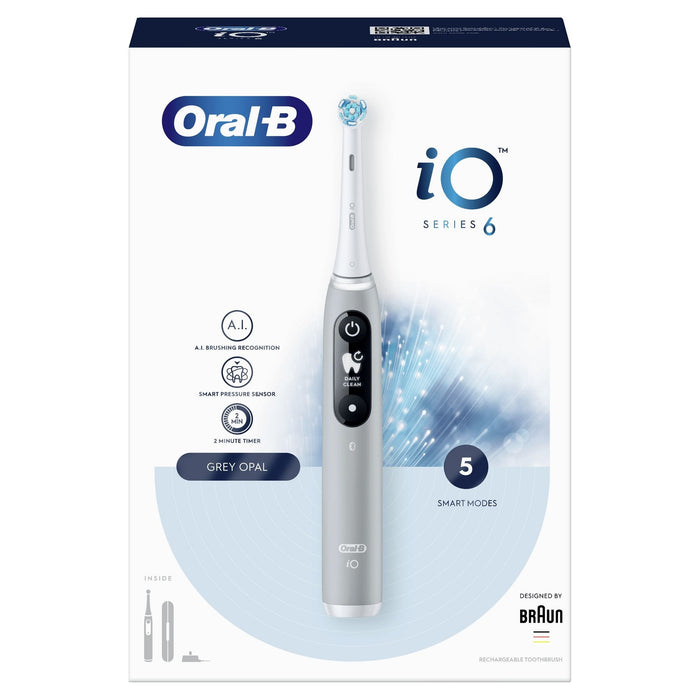 Oral-B Io 80351524 Cepillo Eléctrico Para Dientes Adulto Gris