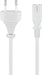 EAN 4040849513268 - Goobay 51326 cable de transmisión Blanco 1,5 m Enchufe tipo C C7 acoplador imagen 1