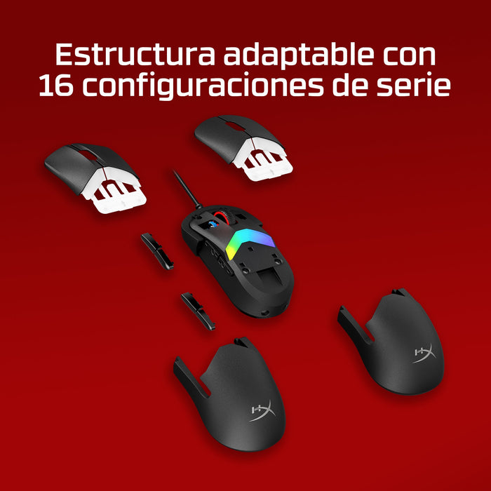 EAN 0198415001641 - HyperX Pulsefire Saga Wired Gaming Mouse ratón Juego Ambidextro USB tipo A Óptico 3200 DPI imagen 5