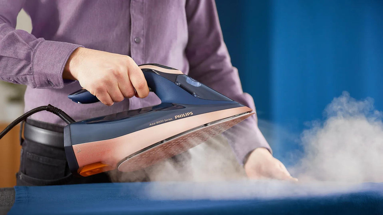 EAN 8720389004681 - Philips DST8050/20 plancha Plancha a vapor Suela SteamGlide Elite 3000 W Azul imagen 6