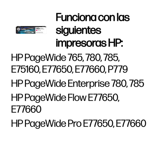 EAN 0190781050100 - HP 982X High Yield Magenta Original PageWide Cartridge cartucho de tinta 1 pieza(s) Alto imagen 2