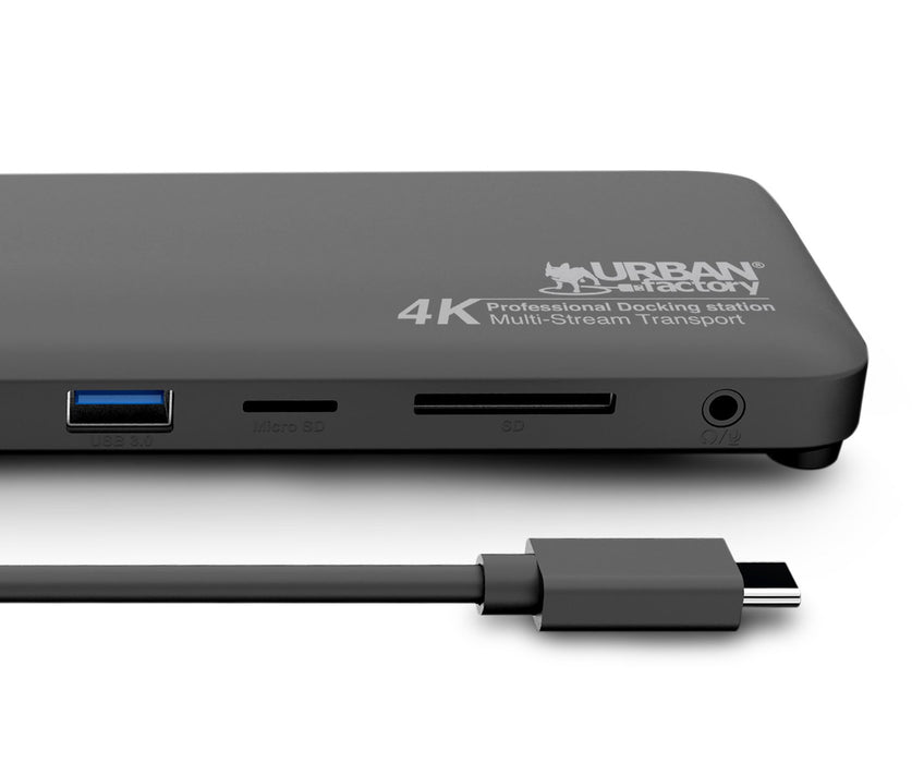 EAN 3760170880921 - Urban Factory TCD45UF base para portátil y replicador de puertos Alámbrico USB 3.2 Gen 1 (3.1 Gen 1) Type imagen 6