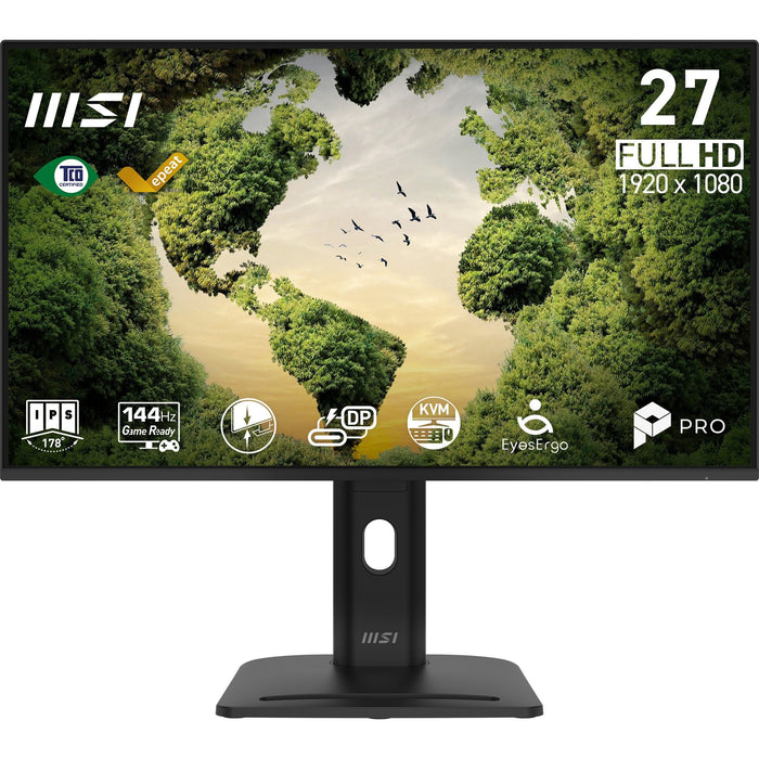 Monitor Pro Mp275phgn E14 27 Cali/Led/Fhd/Flat/144hz/Czarny