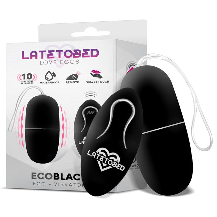Ecoblack Huevo Vibrador Con Control Remoto