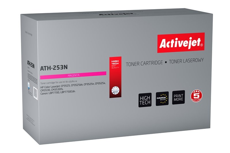 EAN 5901443011477 - Activejet ATH-253N cartucho de tóner 1 pieza(s) Compatible Magenta imagen 1