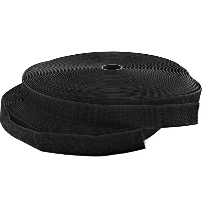 Sujetacables Inline Con Banda De Sujeción De Velcro 25 Mm Negro 25 M