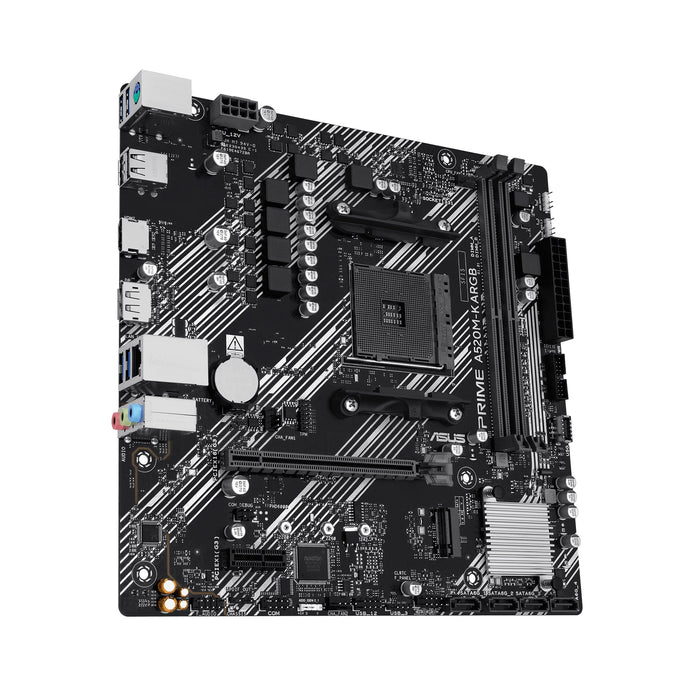 Placa Base Asus Prime A520m-K Argb Amd,Am4,Ddr4,Matx