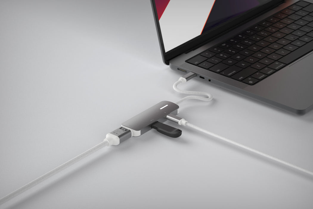EAN 8720574622690 - LINQ LQ49031 base para portátil y replicador de puertos Alámbrico USB 3.2 Gen 1 (3.1 Gen 1) Type-C Gris,  imagen 8