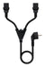 EAN 8433281013179 - Nanocable 10.22.0100 cable de transmisión 1,8 m Enchufe tipo F Acoplador C13 2 x imagen 1