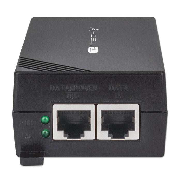 Techly I-Swhub 3000sty2 Fuente De Alimentación Poe+ Gigabit, 1x Rj45 30w 802.3af/At