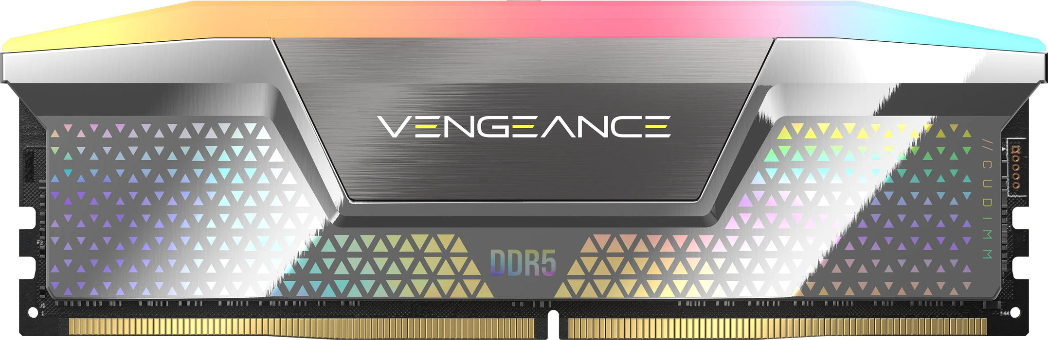 Memoria Corsair 48 Gb Ddr5-8400 2x 24 Gb Plateada, Cmhc48gx5m2x8400c40, Vengeance Rgb, Intel Xmp Cmhc48gx5m2x8400c40