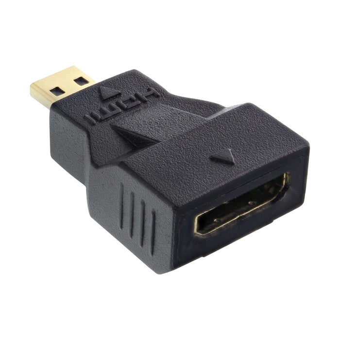 Adaptador Hdmi Inline Hdmi C Hembra A Hdmi D Macho
