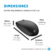 EAN 5715063682432 - HP 235 Slim Wireless Mouse ratón Oficina Ambidextro RF inalámbrico Óptico 1600 DPI imagen 4