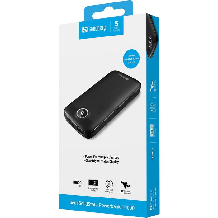 Semisolidstate Powerbank 10000