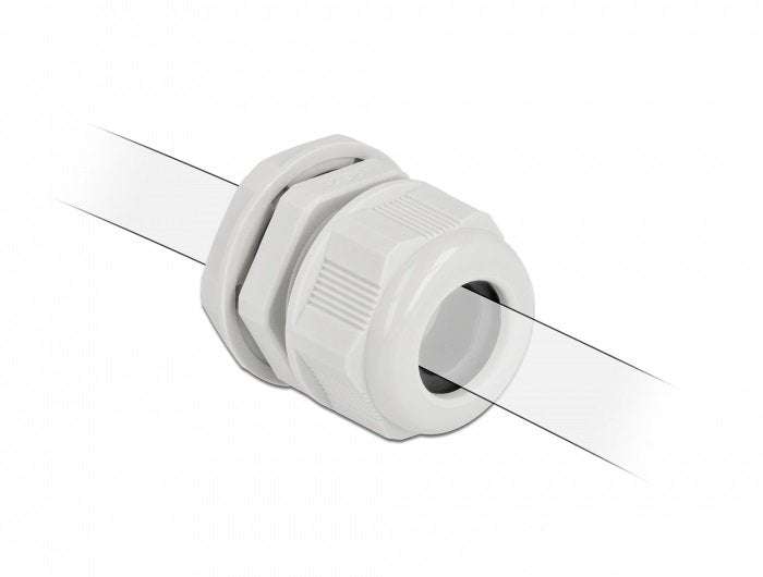 Delock Prensaestopa Para Cable Pg16 Para Cable Redondo Gris 2 Piezas