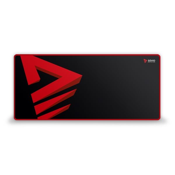 EAN 5901986045823 - Savio Turbo Dynamic Alfombrilla de ratón para juegos Negro, Rojo imagen 1