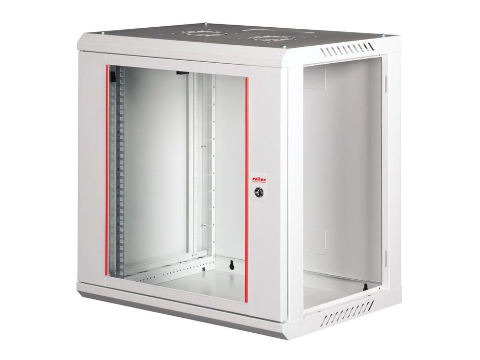 Roline 19-Zoll Wandgehuse Basic Plus 12he, 600x450 Bxt Grau