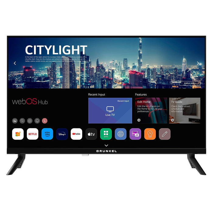 Televisor Grunkel Led-24pbw 24' Hd Smart Tv Wifi