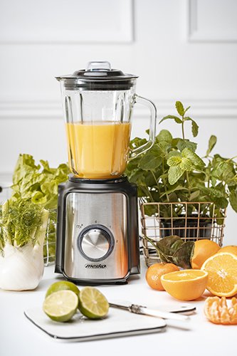 EAN 5902934839204 - Mesko Home MS 4080 licuadora 1,5 L Batidora de vaso 1200 W Arándano, Acero, Transparente imagen 12