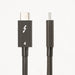 EAN 0065030893466 - StarTech.com TBLT4MM50CM cable Thunderbolt 40 Gbit/s Negro imagen 2