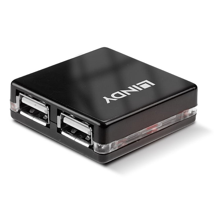 EAN 4002888427425 - Lindy 42742 hub de interfaz 480 Mbit/s Negro imagen 4