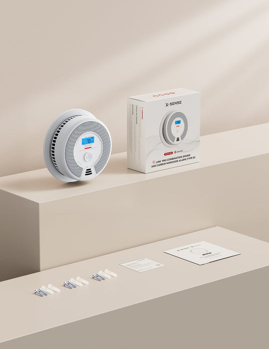 X-Sense Rauchmelder Sc07-W Rf-Vernetzt Co-Melder