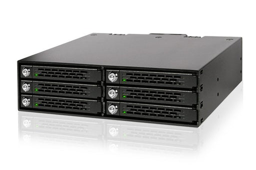 EAN 4713227445153 - Icy Dock MB996SK-6SB panel bahía disco duro Negro imagen 1