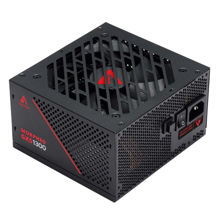 Fuente De Alimentacion Modular Abysm 1300w Morpheo Gx5 Atx 3.1 Platinum Japonese Cap Negro Ab231301