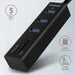 EAN 8595247905581 - Axagon HMA-CR3A base para portátil y replicador de puertos Alámbrico USB 3.2 Gen 1 (3.1 Gen 1) Type-A Neg imagen 2