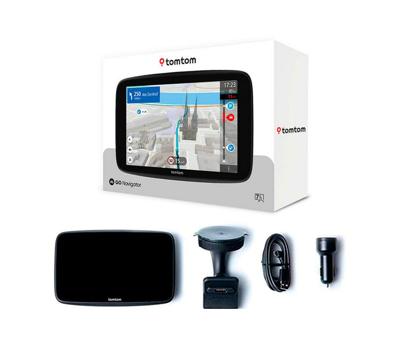 EAN 0636926107501 - TomTom GO navegador Portátil/Fijo 17,8 cm (7") Pantalla táctil Negro imagen 8
