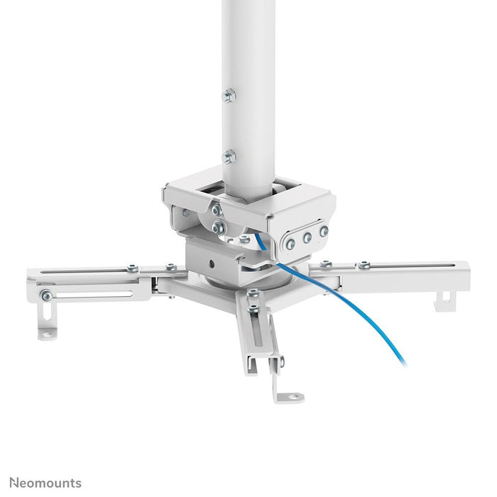 Neomounts Deckenhalter Projektor 35kg Voll Bew. Höv Blanco 60.5-90.5cm