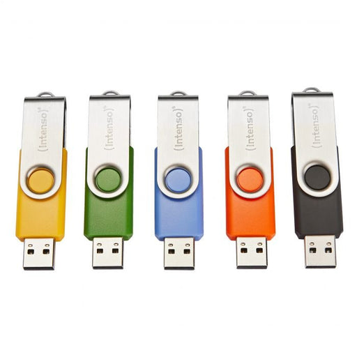 EAN 4034303035175 - Intenso Basic Line unidad flash USB 32 GB USB tipo A 2.0 Negro, Azul, Verde, Naranja, Amarillo imagen 1