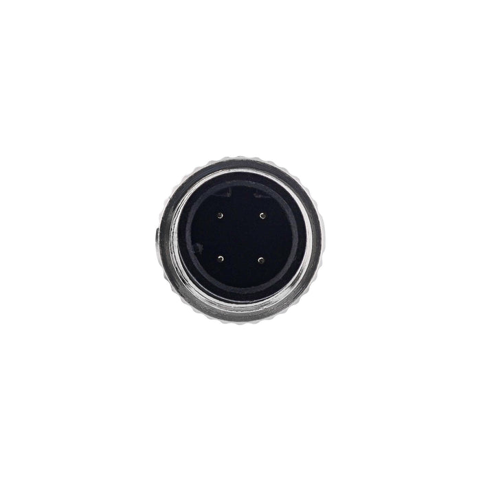 Inline® Industrial Network Cable, M12 4-Pin D-Coded Male/Male, Pur 1m